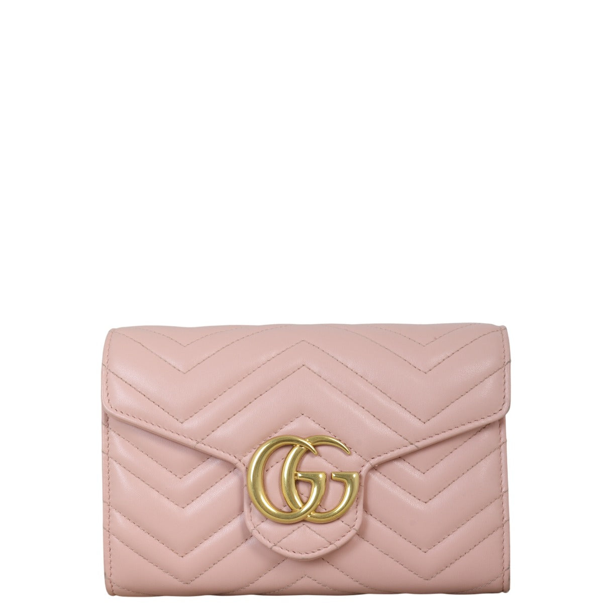 Gucci GG Marmont Matelasse Chain Wallet
