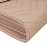 Gucci GG Marmont Matelasse Chain Wallet