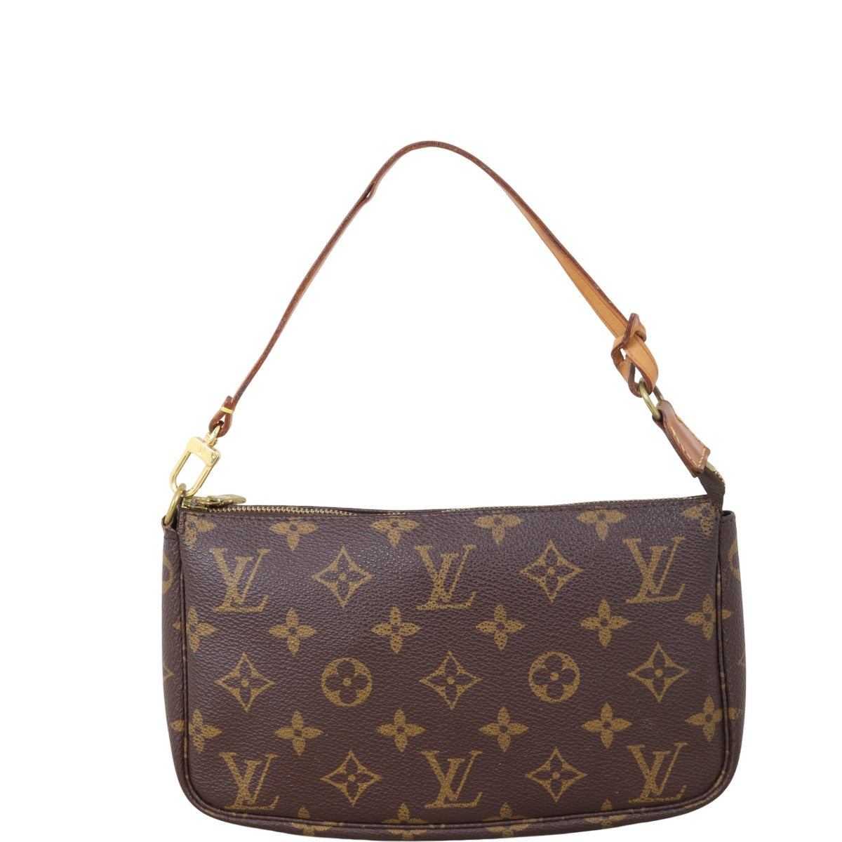 Louis Vuitton Pochette Accessoires Monogram with Long Strap