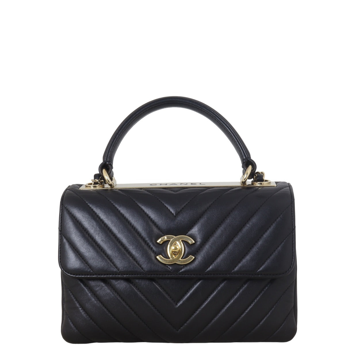 Chanel CC Trendy Chevron Small