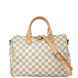 Louis Vuitton Speedy 30 Bandouliere Damier Azur