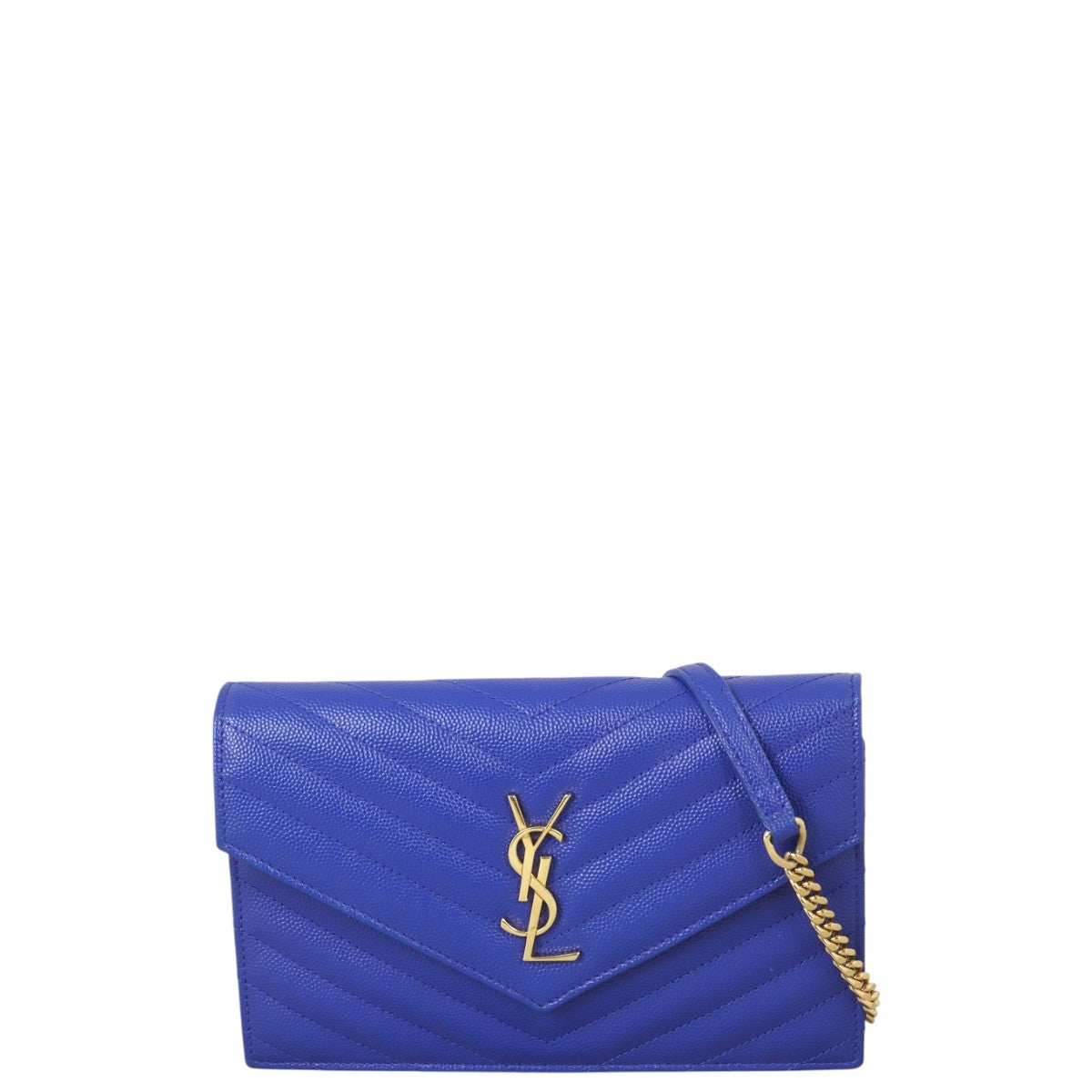 Saint Laurent Cassandre Envelope Chain Wallet