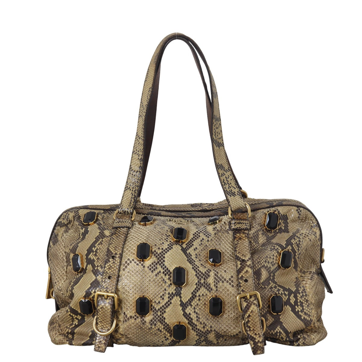 Prada Python Jewelled Tote Medium – Luxe.It.Fwd