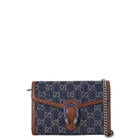 Gucci Dionysus GG Denim Mini Chain Bag