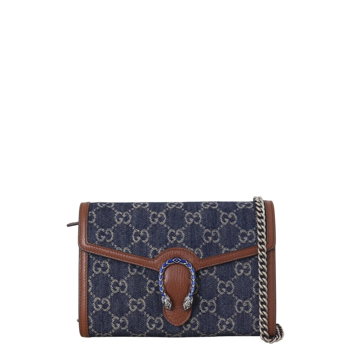 Gucci Dionysus GG Denim Mini Chain Bag