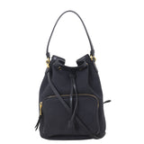 Prada Duet Tessuto Bucket Bag