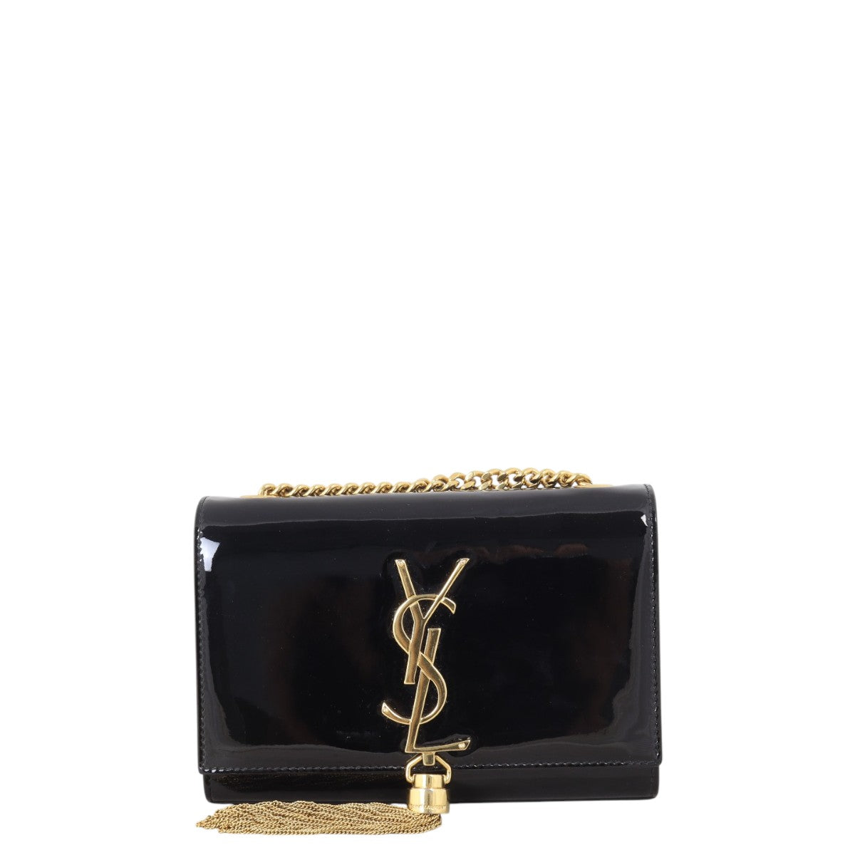Saint Laurent Kate Tassel Chain Bag Small Patent