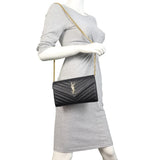 Saint Laurent Cassandre Chain Wallet