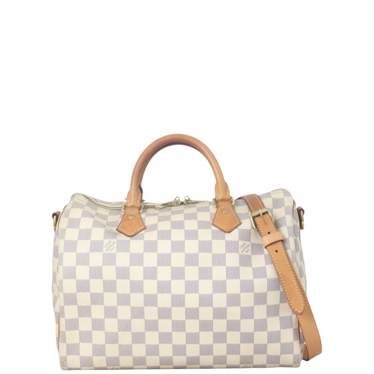 Louis Vuitton Speedy 30 Bandouliere Damier Azur