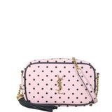 Saint Laurent Lou Mini Camera Bag Polka Dot