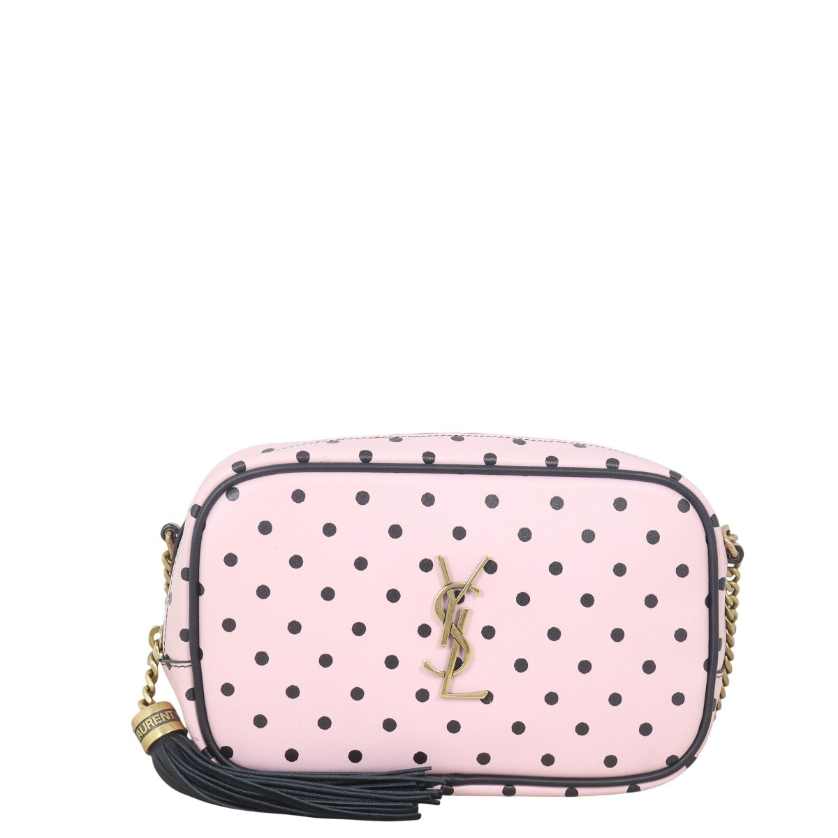 Saint Laurent Lou Mini Camera Bag Polka Dot