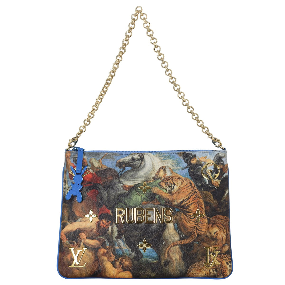 Louis Vuitton x Jeff Koons Rubens Pochette Painted Canvas