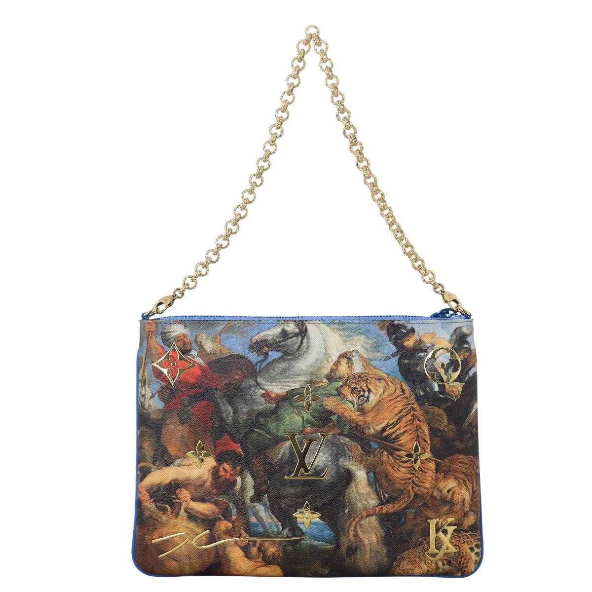 Louis Vuitton x Jeff Koons Rubens Pochette Painted Canvas