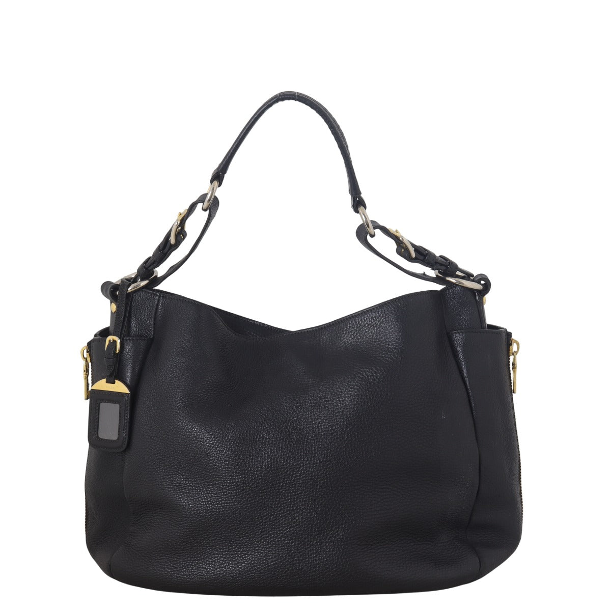 Prada Vitello Daino Side Pocket Hobo – Luxe.It.Fwd