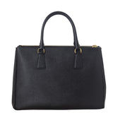 Prada Saffiano Lux Galleria Double Zip Tote Medium