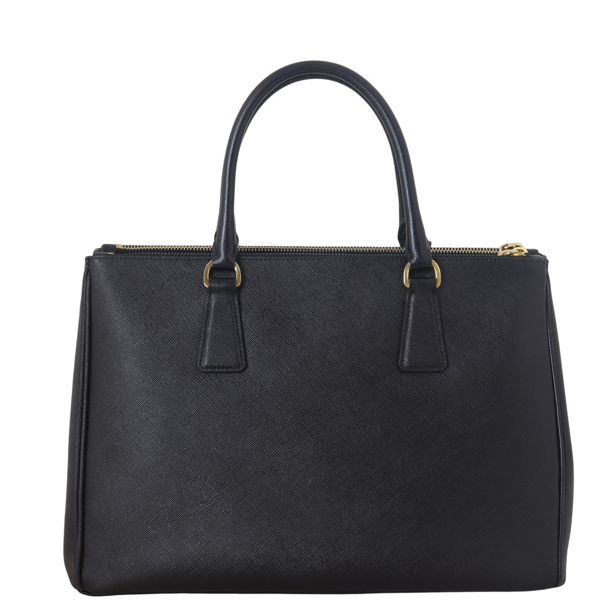 Prada Saffiano Lux Galleria Double Zip Tote Medium