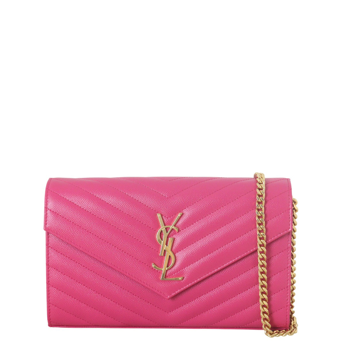 Saint Laurent Cassandre Chain Wallet