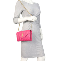 Saint Laurent Cassandre Chain Wallet