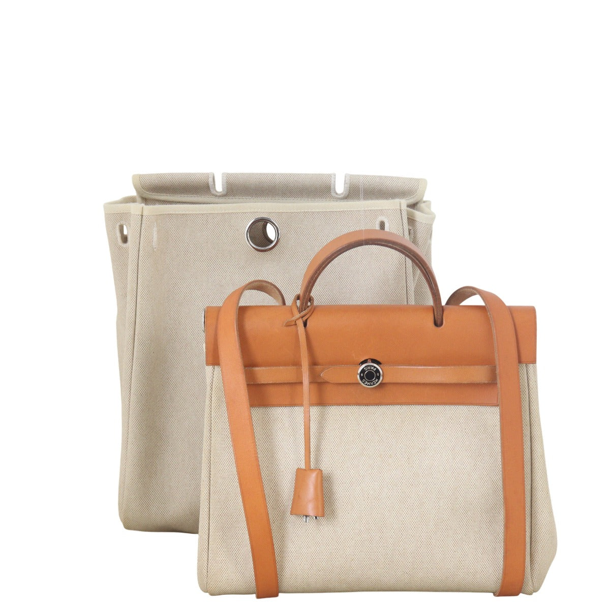 Hermes Herbag Backpack Toile