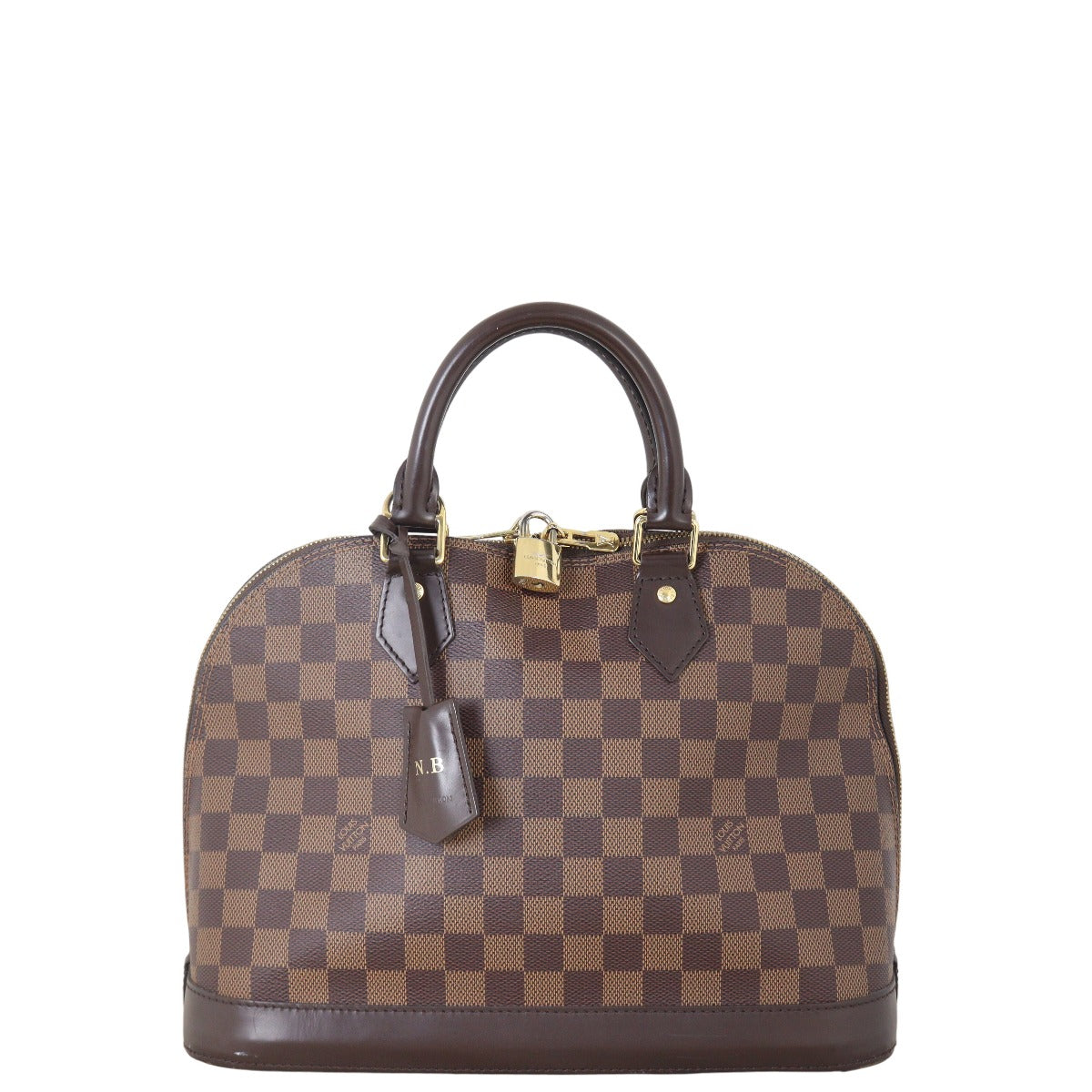 Louis Vuitton Alma PM Damier Ebene with Strap