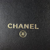 Chanel Classic Wallet on Chain Tweed