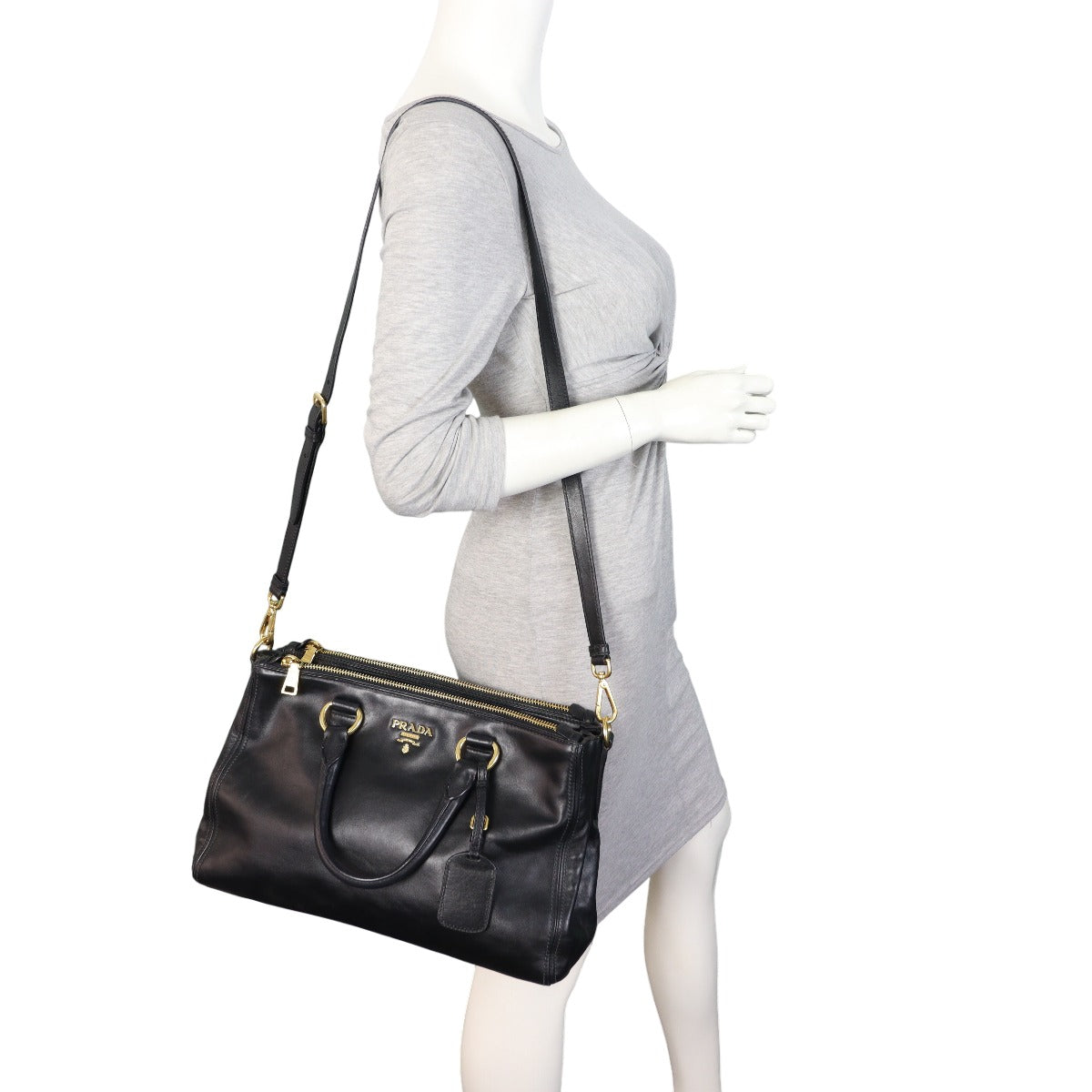 Prada Vitello Soft Tote