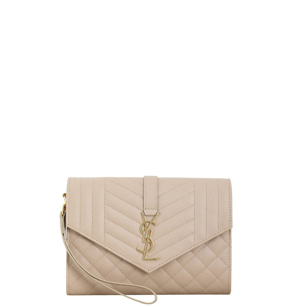 Saint Laurent Monogram Mix Matelasse Pouch