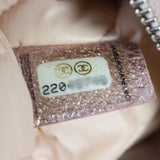 Chanel CC Studs Clutch Metallic