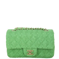 Chanel Classic Flap Mini Rectangular Bag Tweed
