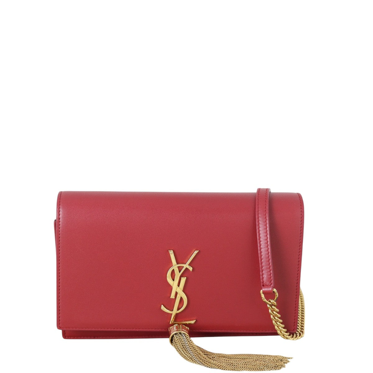 Saint Laurent Kate Tassel Chain Wallet