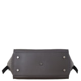 Saint Laurent Downtown Cabas Croc-Embossed