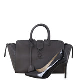 Saint Laurent Downtown Cabas Croc-Embossed