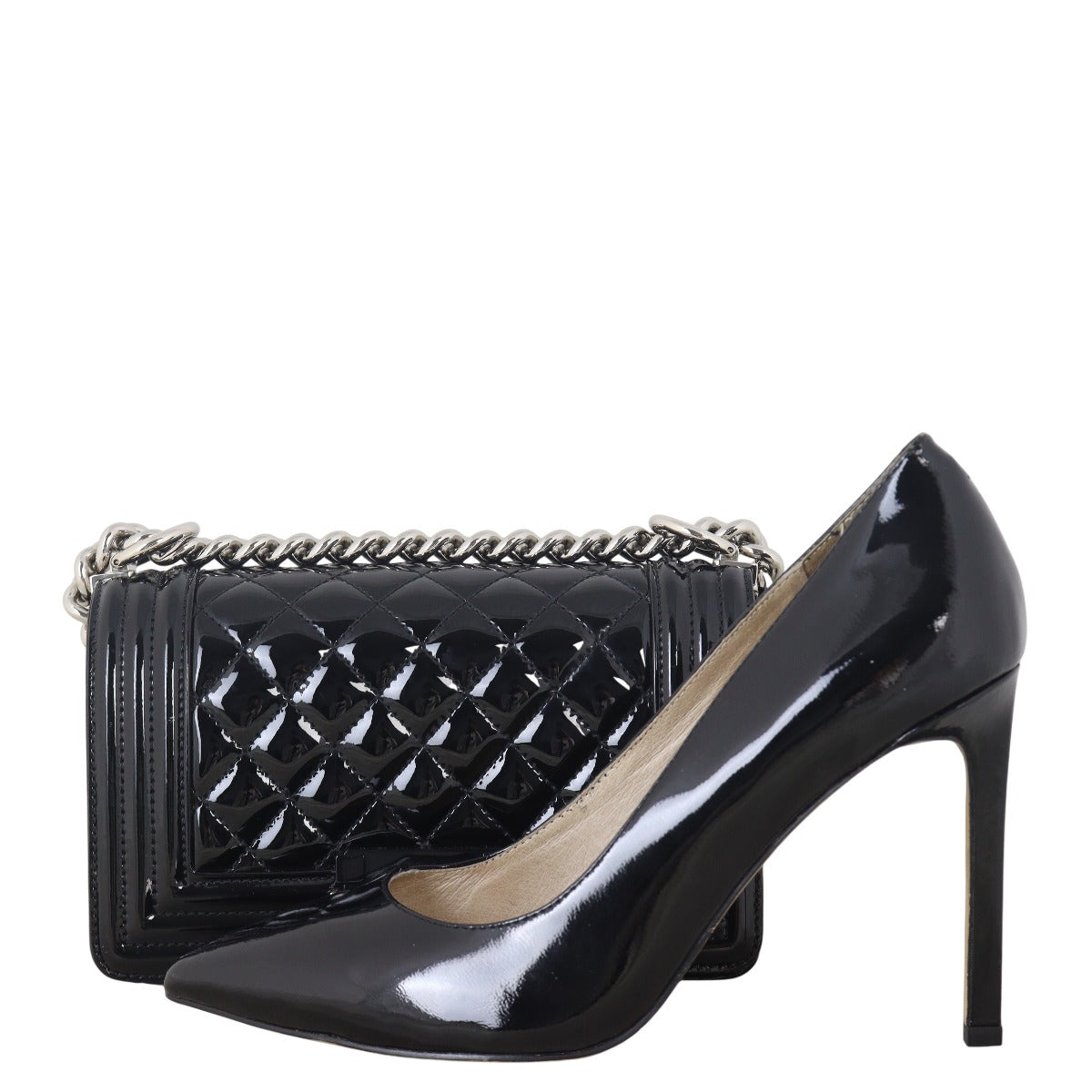 Chanel Boy Small Patent