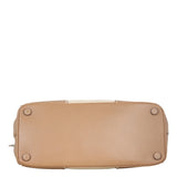 Prada City Calf Canapa Double Zip Tote Medium