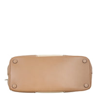 Prada City Calf Canapa Double Zip Tote Medium