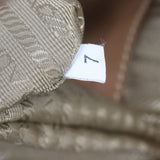 Prada City Calf Canapa Double Zip Tote Medium