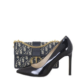 Dior 30 Montaigne East-West Chain Bag Oblique