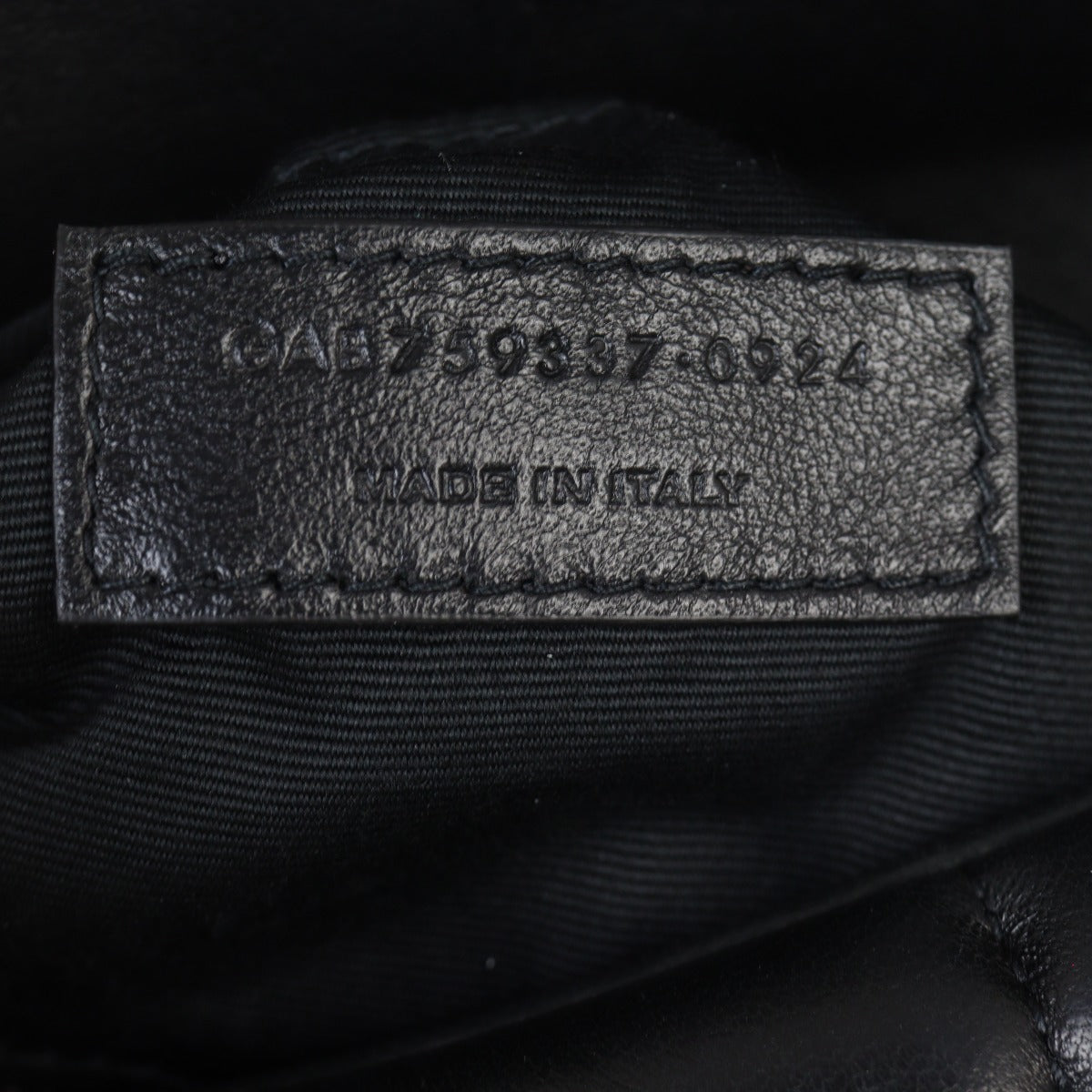 Saint Laurent Puffer Toy Chain Bag