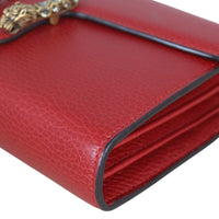 Gucci Dionysus Mini Leather Chain Wallet