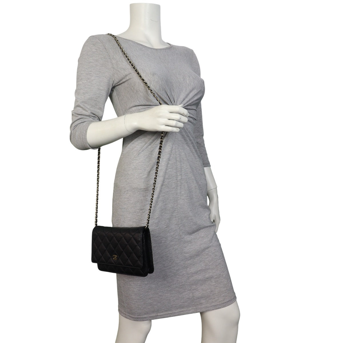 Chanel Classic Wallet on Chain