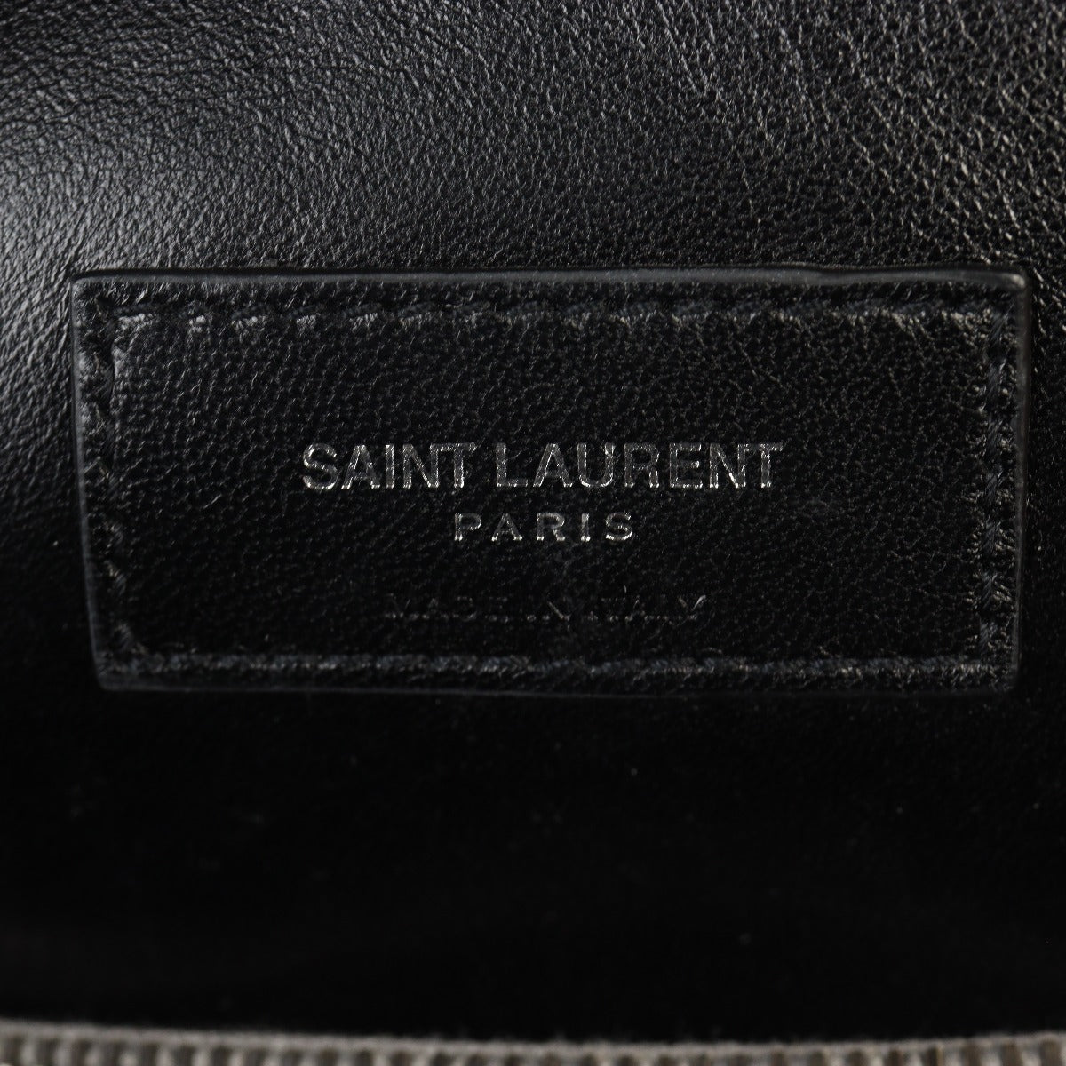 Saint Laurent West Hollywood Croc-Embossed Medium