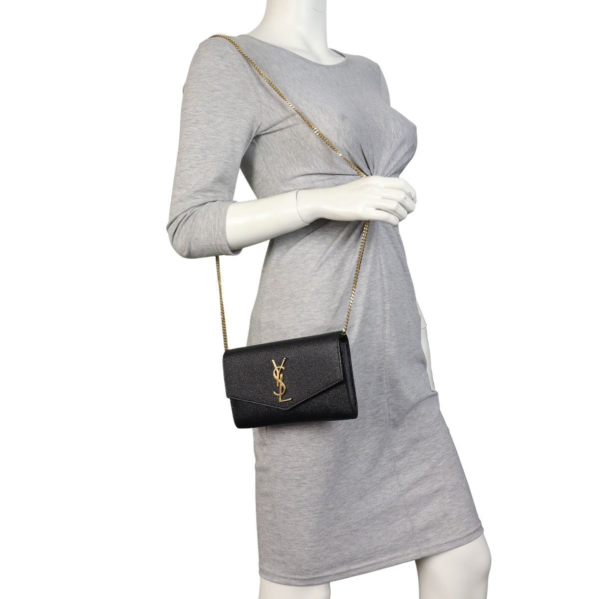 Saint Laurent Uptown Chain Wallet