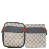 Gucci GG Supreme Double Pocket Belt Bag