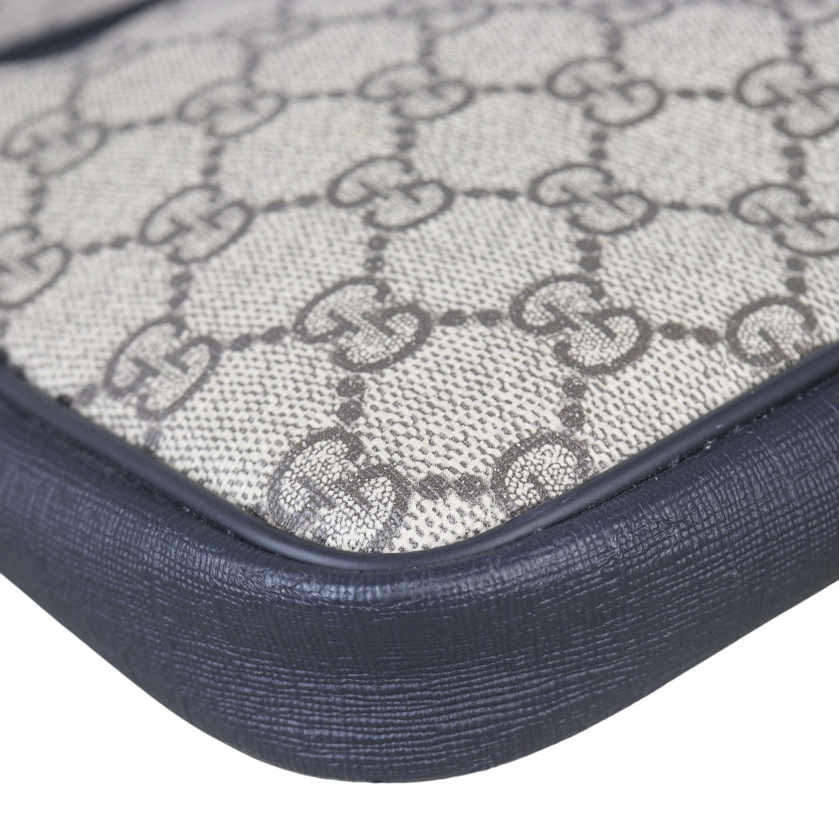 Gucci GG Supreme Double Pocket Belt Bag