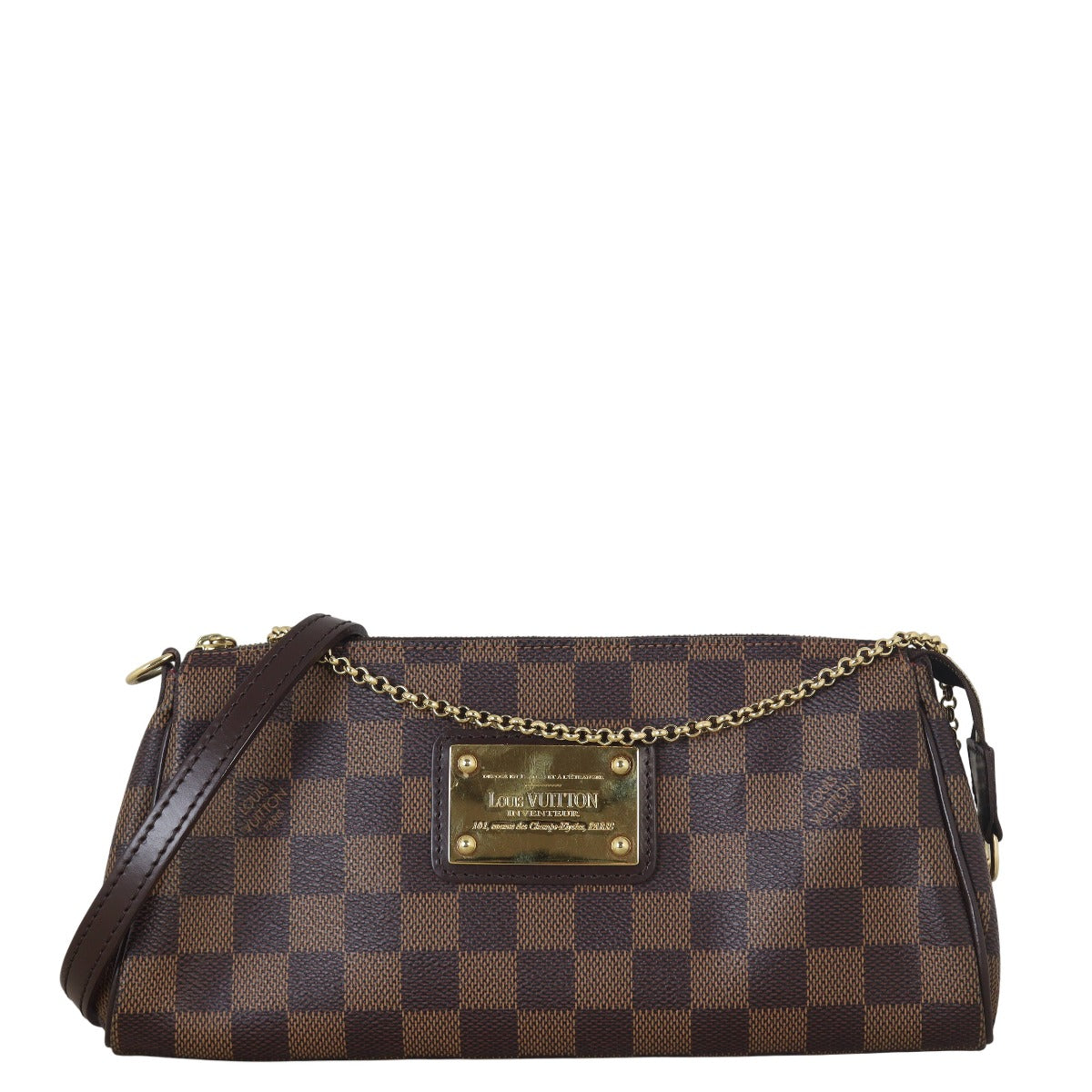Louis Vuitton Eva Pochette Damier Ebene