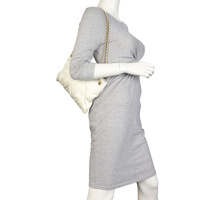 Chanel Satin Chain Pouch