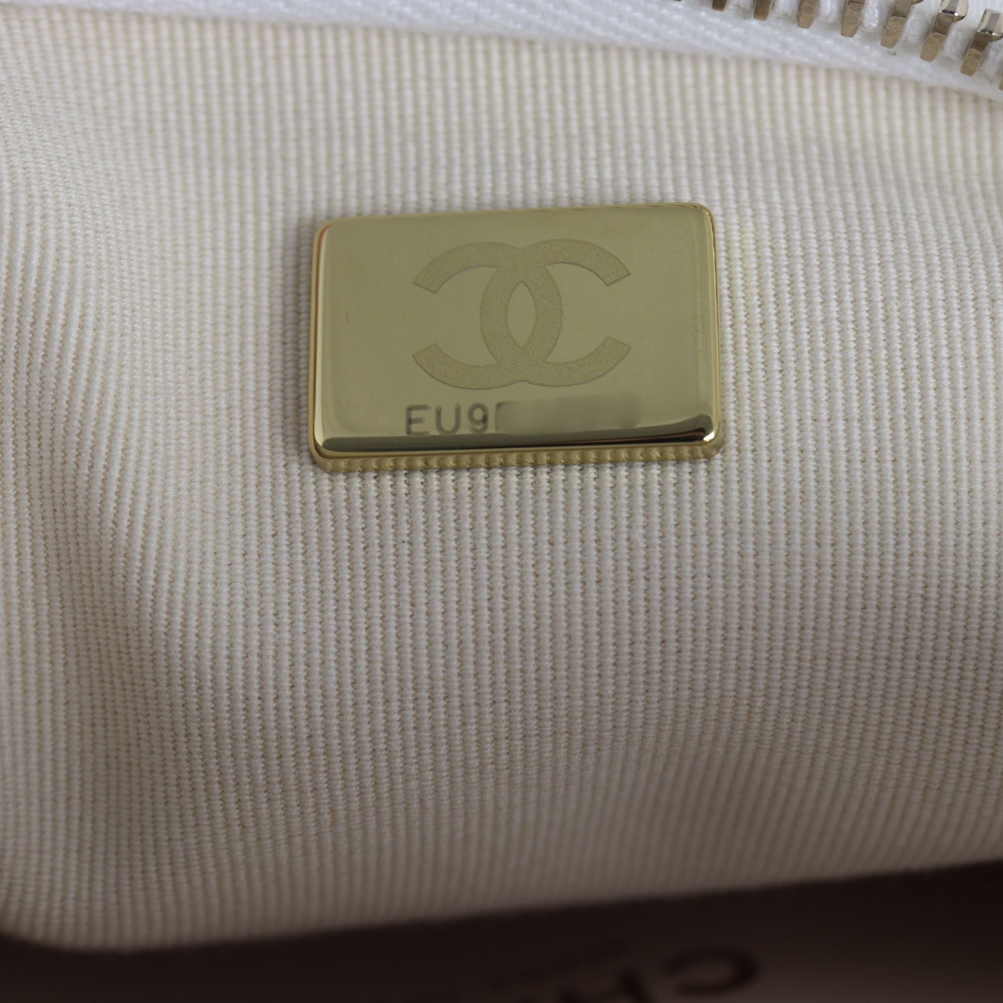 Chanel Satin Chain Pouch