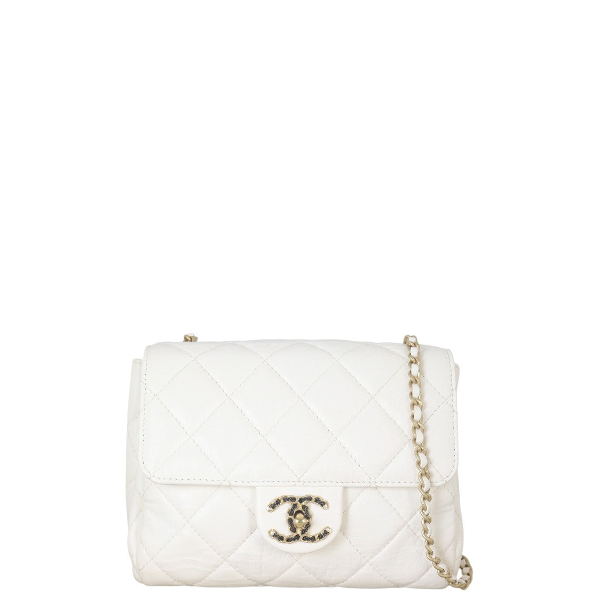 Chanel CC Square Flap Accordion Mini
