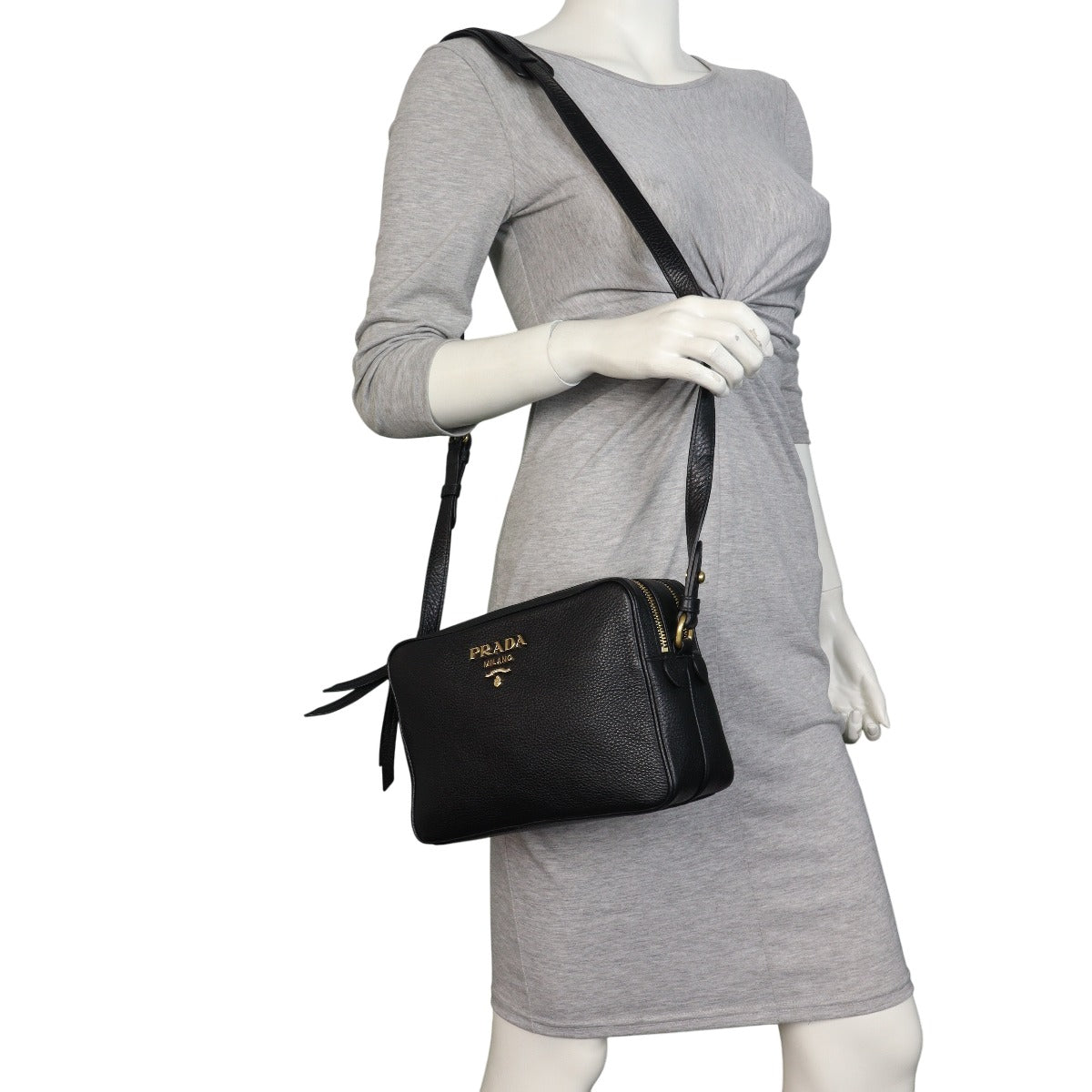 Prada Vitello Phenix Camera Crossbody