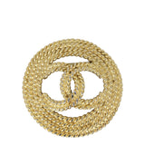 Chanel Twisted Rope CC Brooch